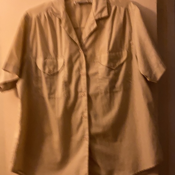 Vintage Jane Austen Short Sleeve Blouse - Picture 1 of 7